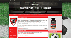 Desktop Screenshot of crownpointsoccer.org